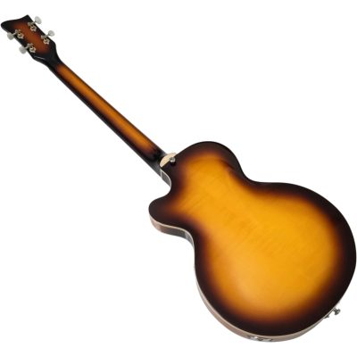 Custom Vale Sunburst 500 McCartney Violin 4 String Bass - Image 3