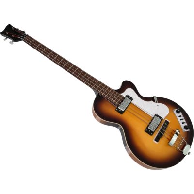 Custom Vale Sunburst 500 McCartney Violin 4 String Bass - Image 14