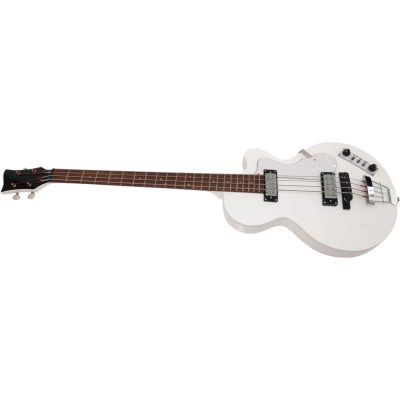 Custom Vale Pearl White McCartney Ignition Series Violin 4 String Bass - Image 3