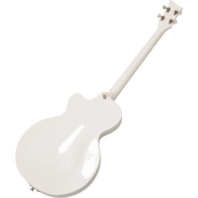 Custom Vale Pearl White McCartney Ignition Series Violin 4 String Bass - Image 4
