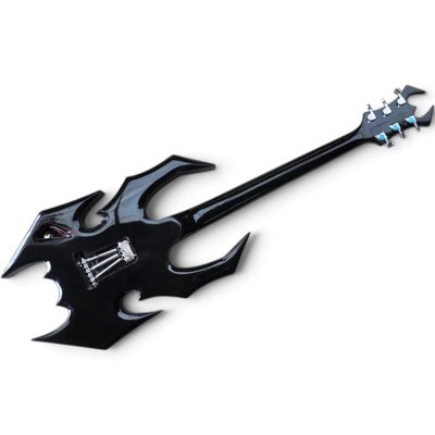Custom Norturne Draco Ghost Flame Cracked Mirror Warlock Electric Guitar Floyd Rose Tremolo - Image 3