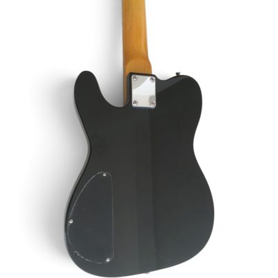 Custom Regent Tom Semi Hollow Asat Jet Black Finish 4 String Bass - Image 8