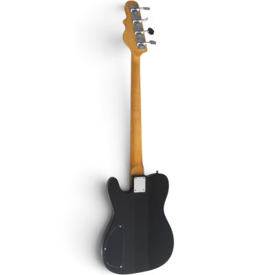 Custom Regent Tom Semi Hollow Asat Jet Black Finish 4 String Bass - Image 6