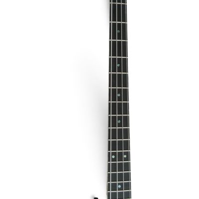 Custom Regent Tom Semi Hollow Asat Jet Black Finish 4 String Bass - Image 2