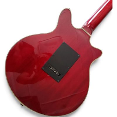 Custom Agate Brian Wine Red Special Burn 3 Pickups Electric Guitar Left Handed - Image 4