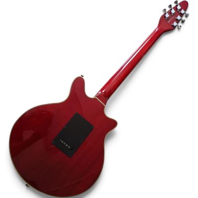 Custom Agate Brian Wine Red Special Burn 3 Pickups Electric Guitar Left Handed - Image 3