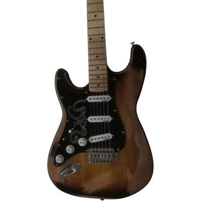 Custom Regent SRV Heavy Aged Relic Finish Stevie Ray Sunburst Electric Guitar Left Handed