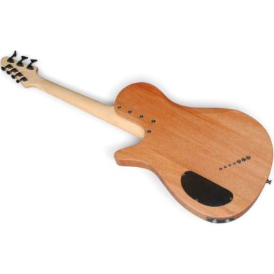 Custom Ironroot Fanned Fret 7 String 3 Bass Strings And 4 Guitar Strings Electric Guitar Multi Scale - Image 3