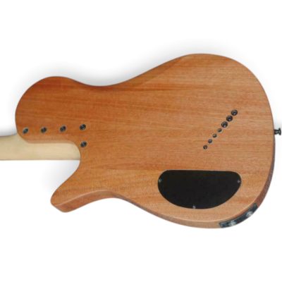 Custom Ironroot Fanned Fret 7 String 3 Bass Strings And 4 Guitar Strings Electric Guitar Multi Scale - Image 5