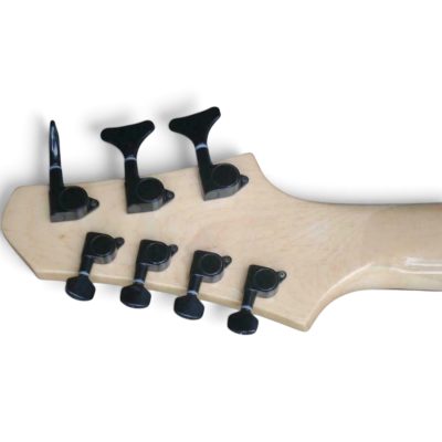 Custom Ironroot Fanned Fret 7 String 3 Bass Strings And 4 Guitar Strings Electric Guitar Multi Scale - Image 7