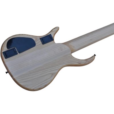 Custom Onyx Setius Dark Gray Flamed Maple Bass Multi Scale Fanned Frets 6 String - Image 7