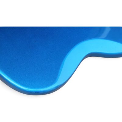 Custom Regent Mystic Lake Placid Blue Jaguar Kurt Cobain Finish 6 String Electric Guitar - Image 4