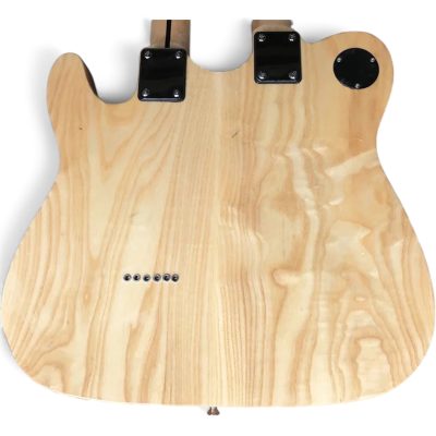Custom Regent Transparent Natural Finish Richie Sambora Double Neck Guitar 12 String 6 String - Image 5
