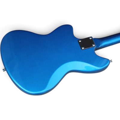 Custom Regent Mystic Lake Placid Blue Jaguar Kurt Cobain Finish 6 String Electric Guitar - Image 6