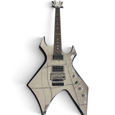 Custom Norturne Warlock Cracked Mirror Kerry King Electric Guitar Floyd Rose Tremolo - Image 7