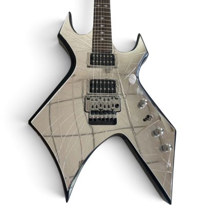 Custom Norturne Warlock Cracked Mirror Kerry King Electric Guitar Floyd Rose Tremolo