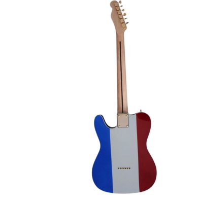 Custom Regent Buck Owens Red Blue Silver Sparkle Finish Guitar Gold Hardware - Image 7