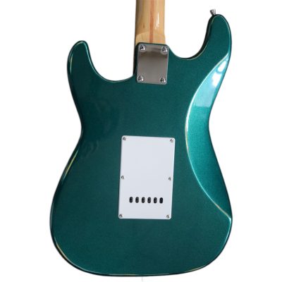 Custom Regent Tom DeLonge Sherwood Green Metallic Yellow Stripes Electric Guitar - Image 13