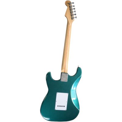 Custom Regent Tom DeLonge Sherwood Green Metallic Yellow Stripes Electric Guitar - Image 12