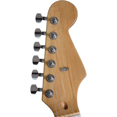 Custom Regent Tom DeLonge Sherwood Green Metallic Yellow Stripes Electric Guitar - Image 8