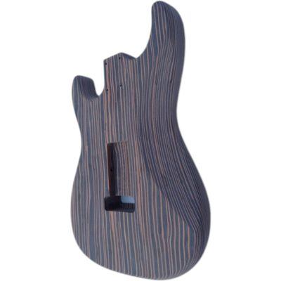 Custom Regent DIY Unfinished Zebra Wood Guitar Body Neck - Image 9