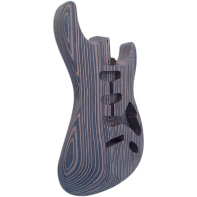 Custom Regent DIY Unfinished Zebra Wood Guitar Body Neck - Image 8