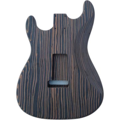 Custom Regent DIY Unfinished Zebra Wood Guitar Body Neck - Image 7
