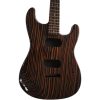 Custom Regent DIY Unfinished Zebra Wood Guitar Body Neck