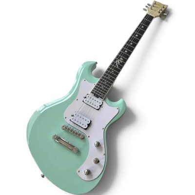 Custom Obsidian Ultratone Surf Green Finish Guitar