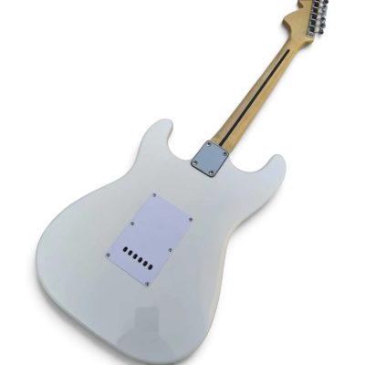 Custom Regent White Ritchie Blackmore Scalloped Rosewood Fingerboard Electric Guitar - Image 4