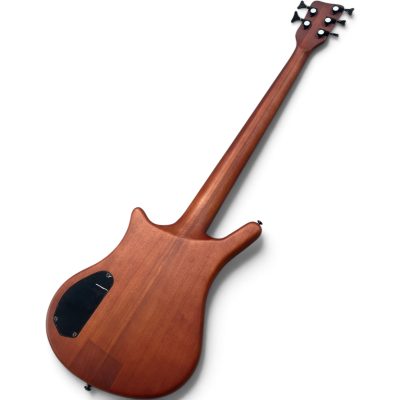 Custom Pulse Thumb Ryan BO Natural Transparent Satin Ovangkol 5 String Bass - Image 2