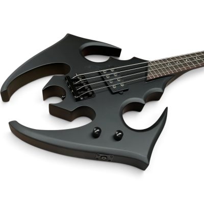 Custom Tempest Annihilator Doyle Matte Black Finish 4 String Bass - Image 6