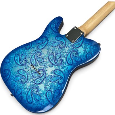 Custom Regent Blue Paisley 12 String Electric Guitar - Image 7
