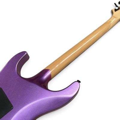 Custom Obsidian Kirk Ouija Board Metallic Purple Good Bye Guitar Floyd Rose Tremolo - Image 2