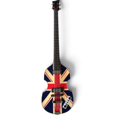 Custom Vale Violin Jack Paul McCartney Finish 500/1 4 String Bass - Image 3