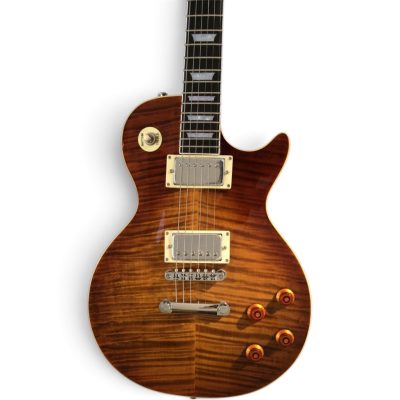 Custom Crown Standard Jimmy Desert Burst Flamed Maple Top Guitar