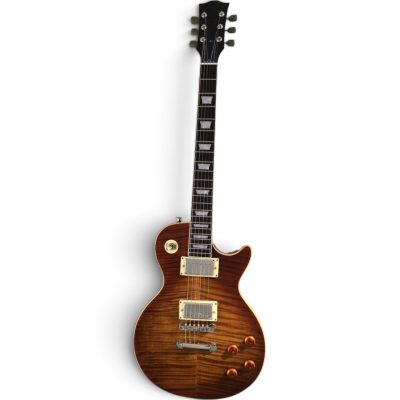 Custom Crown Standard Jimmy Desert Burst Flamed Maple Top Guitar - Image 3