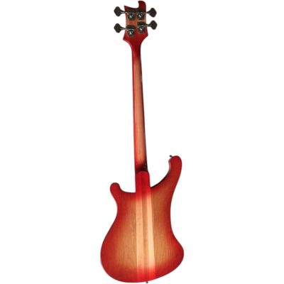 Custom Nova 4003 Flame Red Fireglo Chrome Hardware 4 String Bass - Image 5