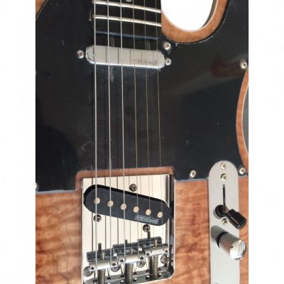 Custom Regent Natural Ash Burl 6 String Guitar - Image 3