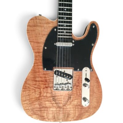Custom Regent Natural Ash Burl 6 String Guitar