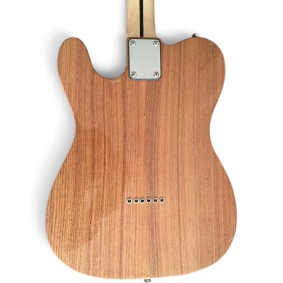Custom Regent Natural Ash Burl 6 String Guitar - Image 6