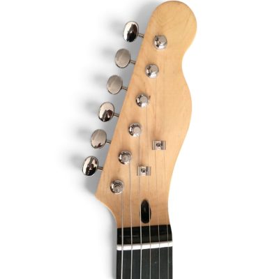 Custom Regent Natural Ash Burl 6 String Guitar - Image 7
