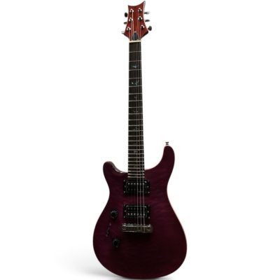 Custom Monarch Santana 24 Purple Quilted Maple Top Guitar - Image 6