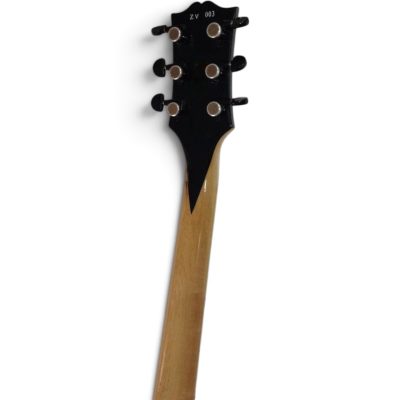 Custom Crown Wylde Black White ZV Buzzsaw Flying V Electric Guitar - Image 6
