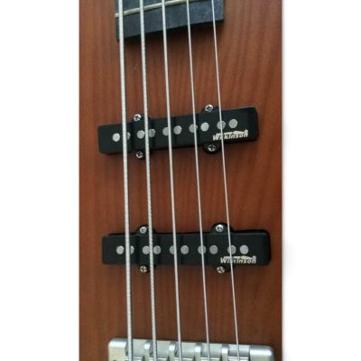 Custom Pulse Corvette Standard Bubinga Swamp Ash 5 String Bass - Image 8