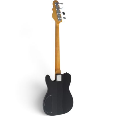 Custom Regent Asat Tom Semi Hollow Jet Black 4 String Bass - Image 4