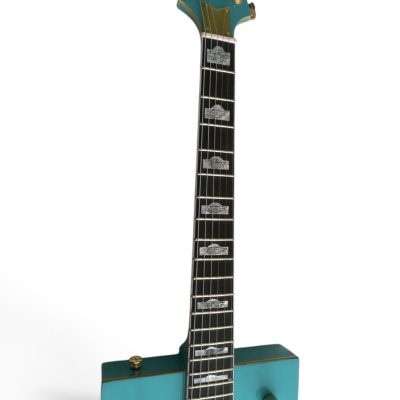 Custom Sovereign Bo Diddley G5810 Sea Foam Green Finish Electric Guitar Bigsby Tremolo - Image 6