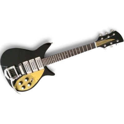 Custom Nova Jetglo 325C64 21 Inch Scale Length Lennon Guitar Bigsby Tremolo - Image 3
