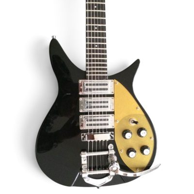 Custom Nova Jetglo 325C64 21 Inch Scale Length Lennon Guitar Bigsby Tremolo