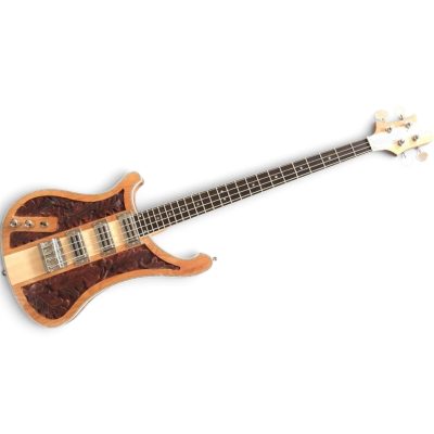 Custom Nova Left Handed Lemmy Kilmister 4004 Engrave Carved 4 String Bass - Image 12
